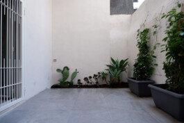 progetto architettonico di esterno di bifocale in palazzo storico